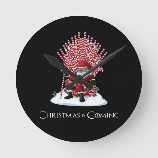 Kerstmis komt eraan ronde klok (Voorkant)
