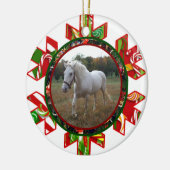 Kerstmis komt voor de versiering keramisch ornament (Links)