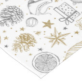 Kerstmis Korte Tafelloper (Hoek)