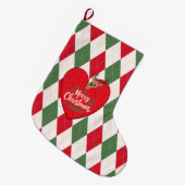 Kerstmis Kous Grote Kerstsok (Voorkant (Hangend))