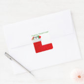 Kerstmis Kousen Stickers (Envelop)