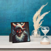Kerstmis Krampus 1 Fotoplaat (Insitu)