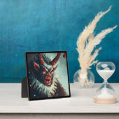 Kerstmis Krampus 3 Fotoplaat (Insitu)