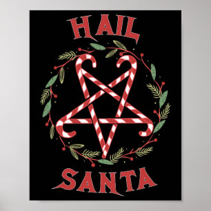Kerstmis Krampus Kleding Huldig Heilige Nicolaas Poster