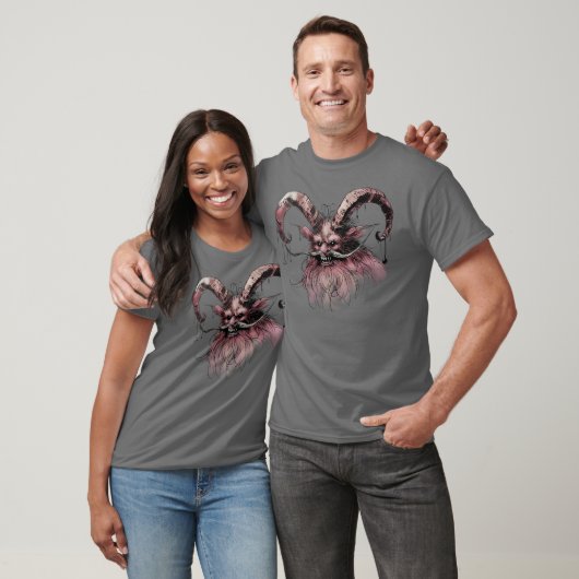 Kerstmis Krampus T-shirt (Unisex)