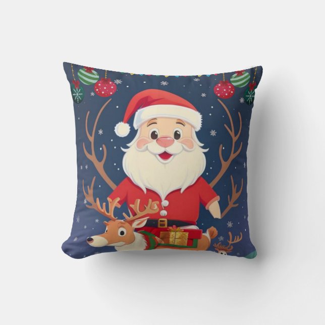 Kerstmis Kussen (Voorkant)