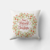 Kerstmis Kussen (Achterkant)