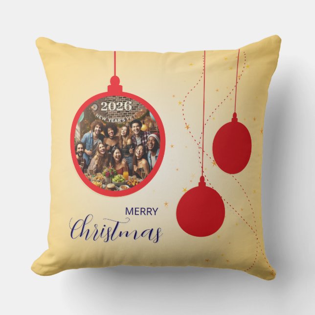 Kerstmis Kussen (Voorkant)