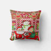 Kerstmis Kussen, Mevrouw Claus Sinterklaas Kussen (Voorkant)