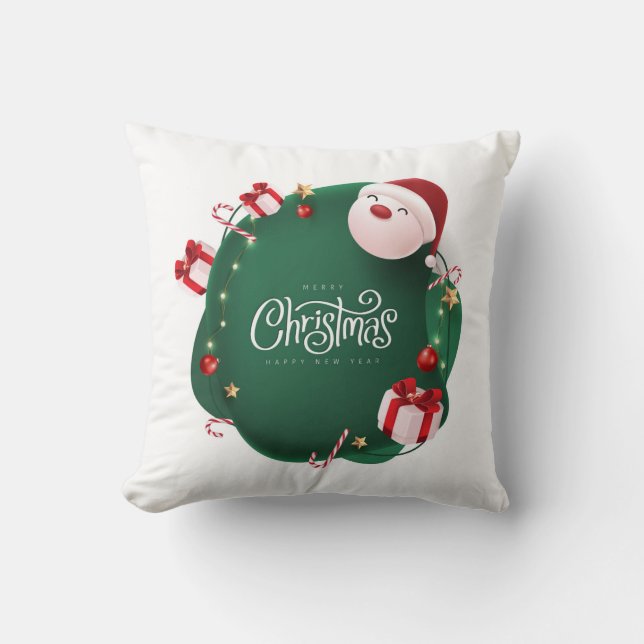 Kerstmis kussenhoes kussen (Voorkant)