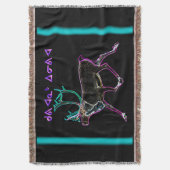 Kerstmis - Kuvianak Deken (Voorkant Verticaal)