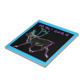 Kerstmis - Kuvianak Tegeltje (Zijkant)