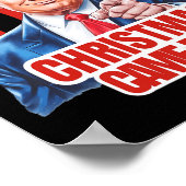 Kerstmis kwam vroeg grappig Donald Trump Kerstman Poster (Hoek)