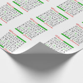 Kerstmis Kwanzaa Hanukkah Solstice Yuletide Cadeaupapier (Hoek)