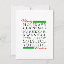 Kerstmis Kwanzaa Hanukkah Solstice Yuletide