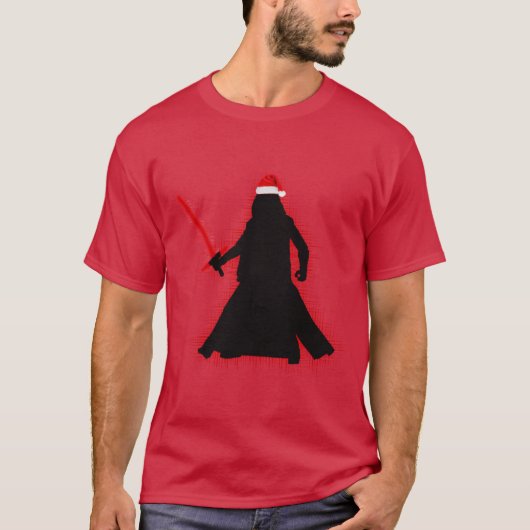 Kerstmis Kylo Ren T-shirt (Voorkant)