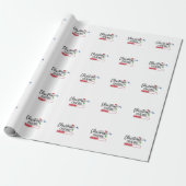 Kerstmis Laadt Xmas Lichtjes Cadeaupapier (Uitgerold)