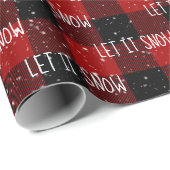 Kerstmis laat het SNEEUW-tekst op papier staan (Rol Hoek)