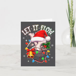 Kerstmis Laat het stromen Anatomie Hart Cardiaal V Kaart