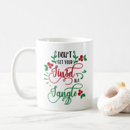 Kerstmis: laat je kerstversiering niet in de war r koffiemok