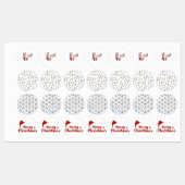 Kerstmis Labels (Vel)
