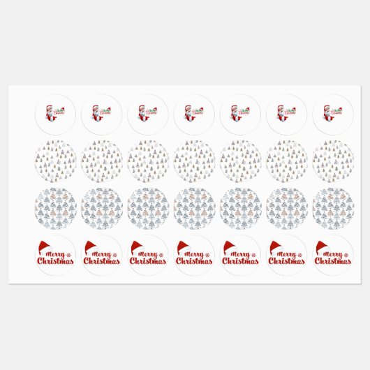 Kerstmis Labels (Vel)