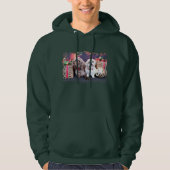 Kerstmis - LabraDoodle Bob - Shih Tzu Bentley Hoodie (Voorkant)
