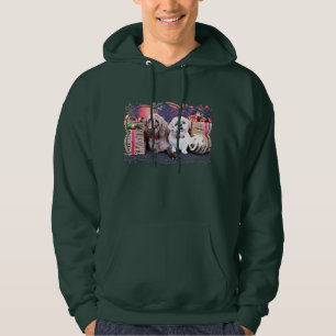Kerstmis - LabraDoodle Bob - Shih Tzu Bentley Hoodie