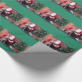 Kerstmis - LabraDoodle - Gabe Cadeaupapier (Hoek)