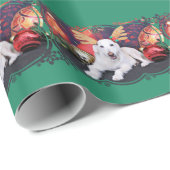 Kerstmis - LabraDoodle - Izzy Cadeaupapier (Rol Hoek)