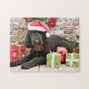 Kerstmis - LabraDoodle - Miller Legpuzzel