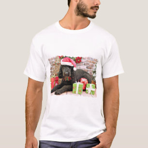 Kerstmis - LabraDoodle - Miller T-shirt