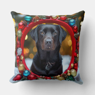 Kerstmis Labrador hond Kussen
