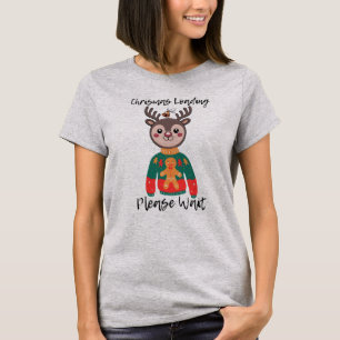 Kerstmis Laden Even Geduld T-shirt