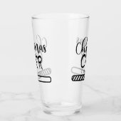 Kerstmis laden | Funny Seasonal Humor Glas (Links)