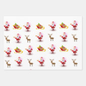 Kerstmis Lakens Inpakpapier Vel (Voorkant 2)