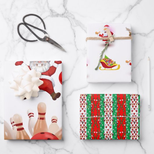 Kerstmis Lakens Inpakpapier Vel (Voorkant)