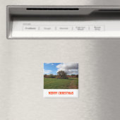 Kerstmis, landschapsfotografie magneet (Insitu (Vaatwasser))