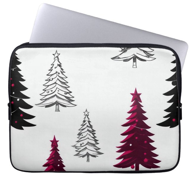 Kerstmis Laptop Sleeve (Voorkant)