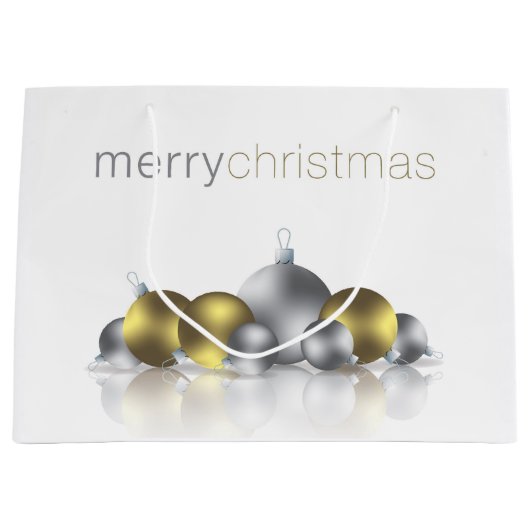 Kerstmis Large Cadeautasje (Voorkant)