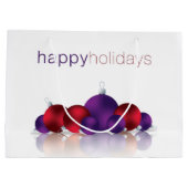 Kerstmis Large Cadeautasje (Achterkant)