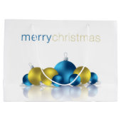 Kerstmis Large Cadeautasje (Achterkant)