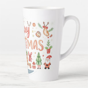 Kerstmis Latte Mok