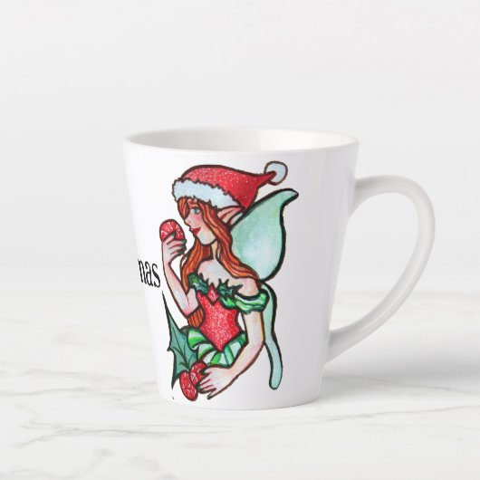 Kerstmis Latte Mok (Rechts)