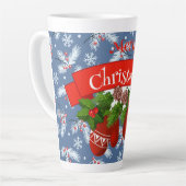 Kerstmis Latte Mok (Linkerhoek)