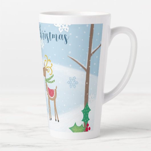 Kerstmis Latte Mok (Rechts)