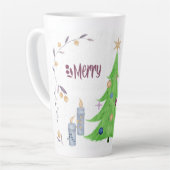 Kerstmis Latte Mok (Linkerhoek)