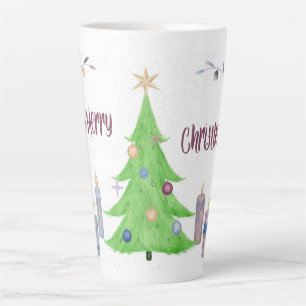 Kerstmis Latte Mok