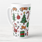 Kerstmis Latte Mok (Linkerhoek)