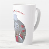 Kerstmis Latte Mok (Rechterhoek)